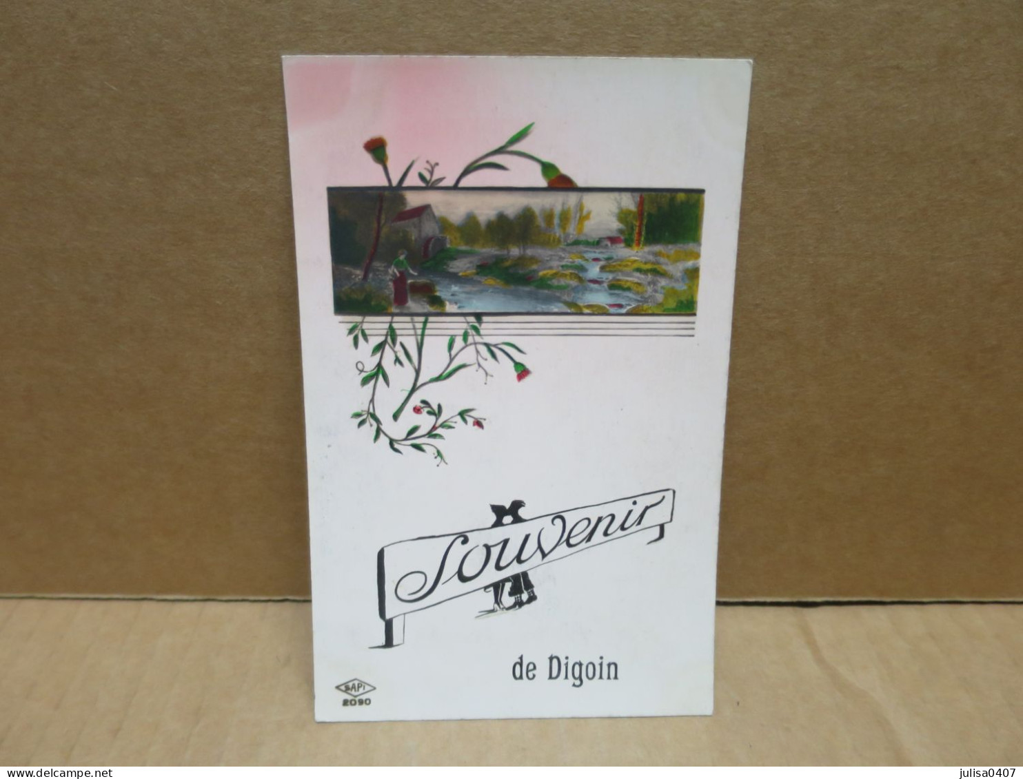 DIGOIN (71) Carte Fantaisie Souvenir - Digoin