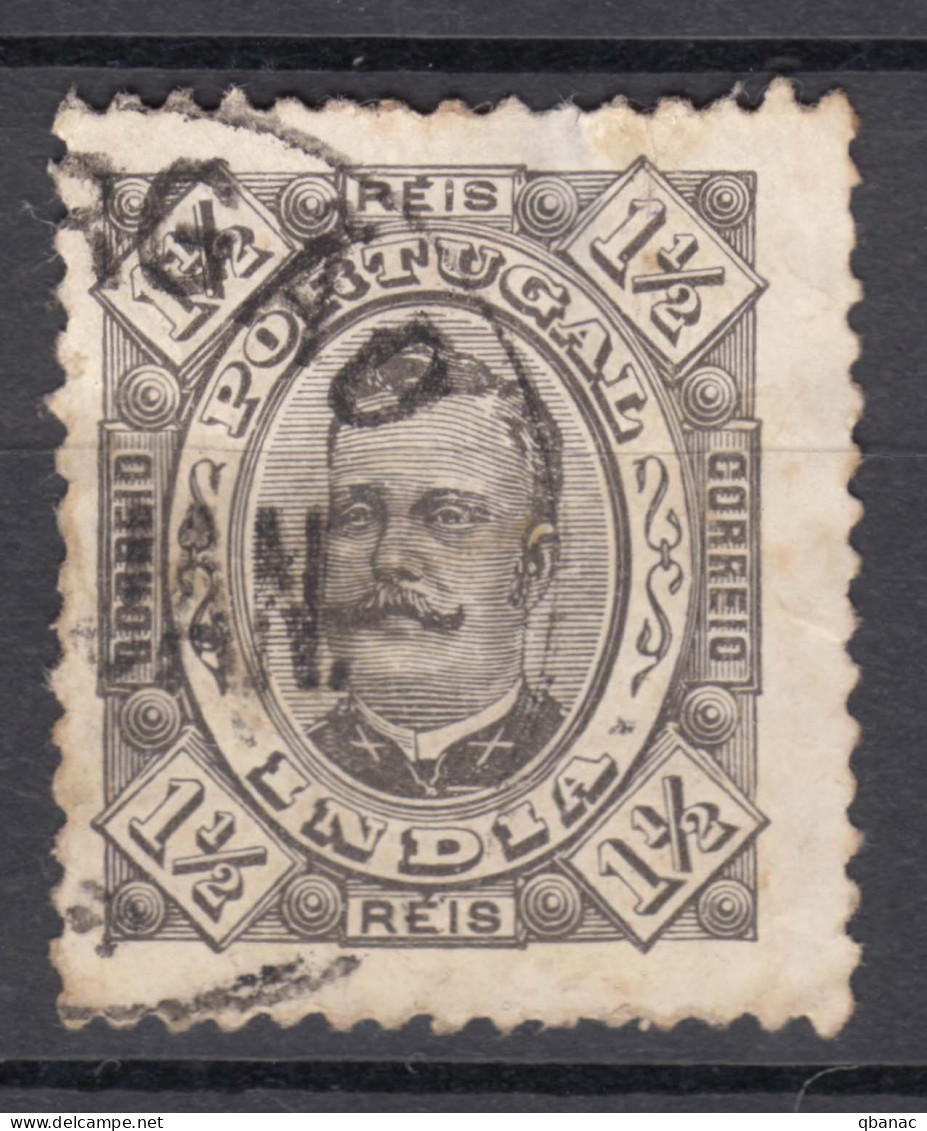 Portugal India 1895 Mi#160 Used - Portugiesisch-Indien