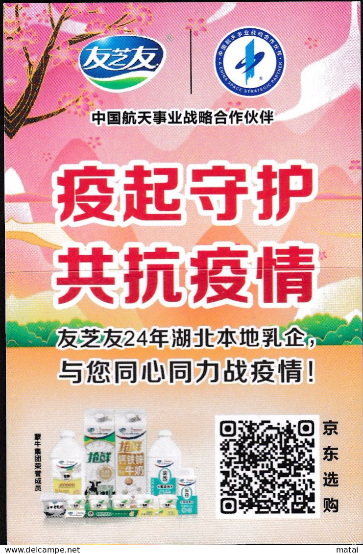 CHINA CHINE 2022 武汉核酸检测卡 Wuhan Nucleic Acid Detection Card 5.4 X 9.0 CM - 23 - Autres & Non Classés