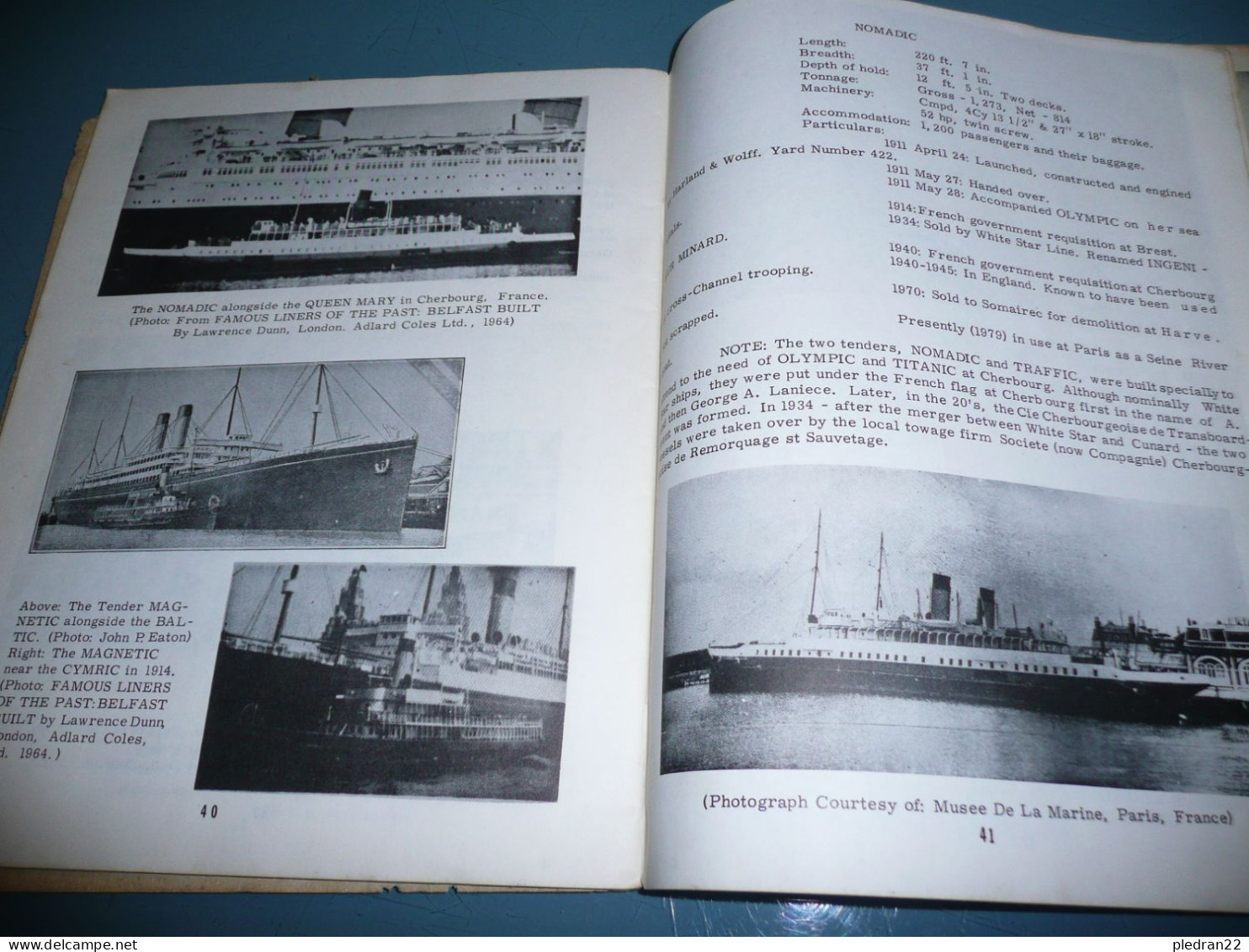 REVUE THE TITANIC COMMUTATOR RMS CARPATHIA PART II + TRANSBORDEURS IRELAND GALLIC NOMADIC 1979 - Sonstige & Ohne Zuordnung