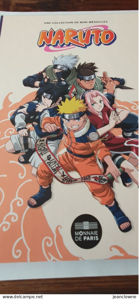 7506 - PARIS - NOUVELLE SERIE DE MANGA NARUTO 13 MEDAILLES A COLLECTIONNER - 2023