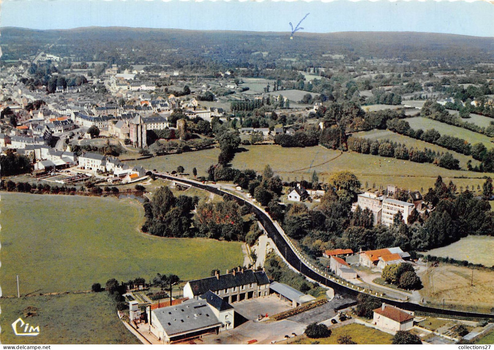 50-SAINT-SAUVEUR-LE-VICOMTE- VUE PANORAMIQUE AERIENNE - Saint Sauveur Le Vicomte