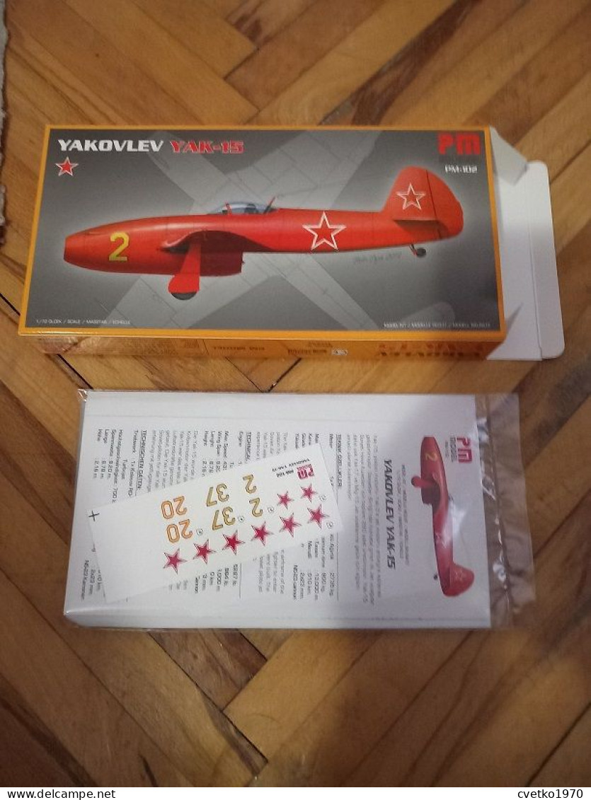 Yakovlev YAK-15, 1/72, PM Model - Airplanes & Helicopters