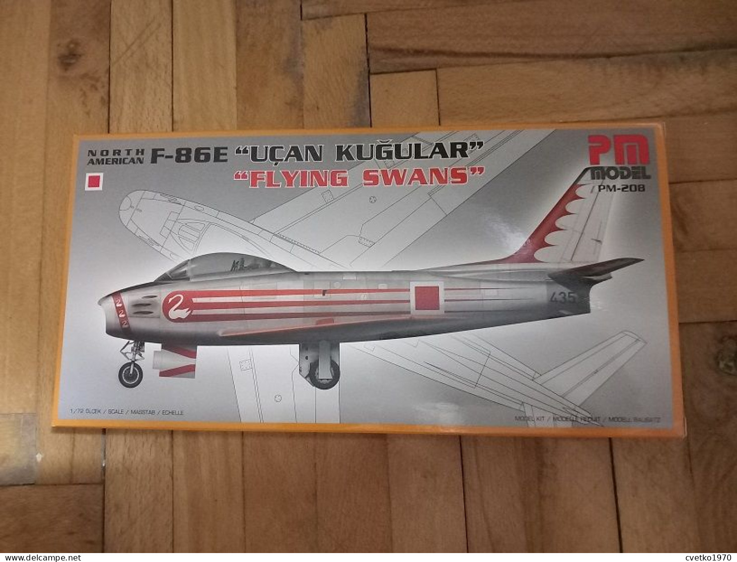 North American F-86E "Flying Swans", 1/72, PM Model - Airplanes & Helicopters