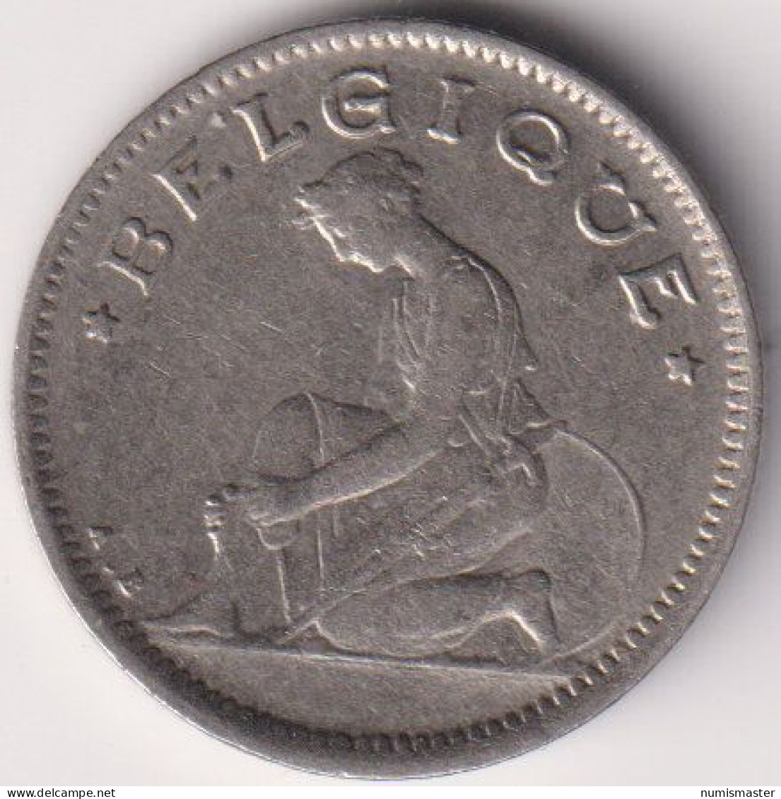 BELGIUM , 50 CENTIMES 1928 , FR - 50 Cent