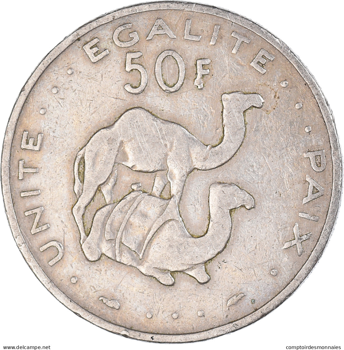 Monnaie, Djibouti, 50 Francs, 1982 - Djibouti