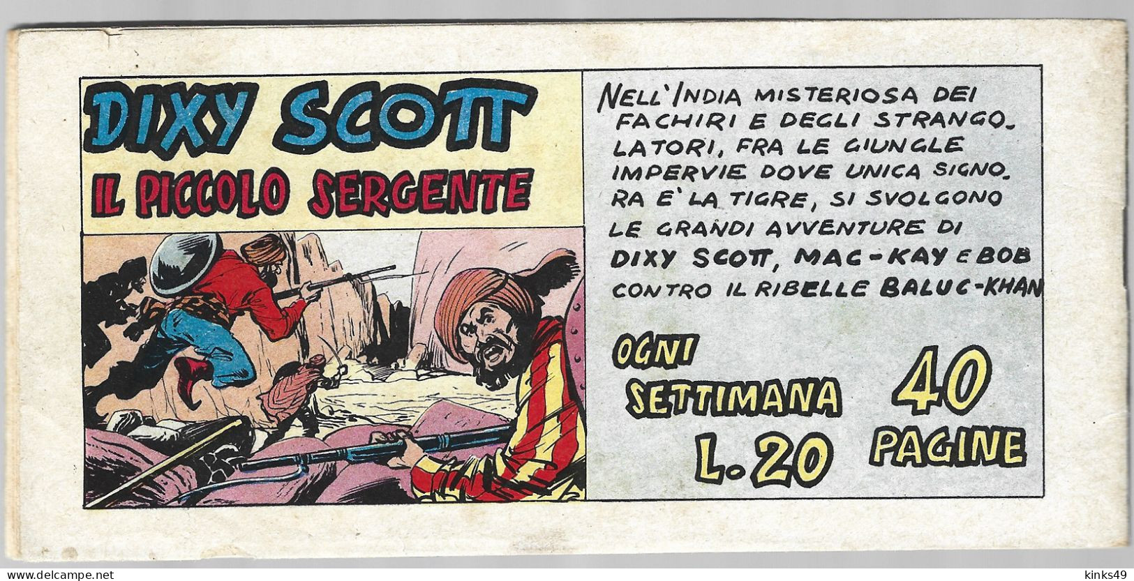 M237> FALCO BIANCO - III^ Serie - N° 2 < Fuga Pericolosa > 8 OTTOBRE 1961 - Prime Edizioni