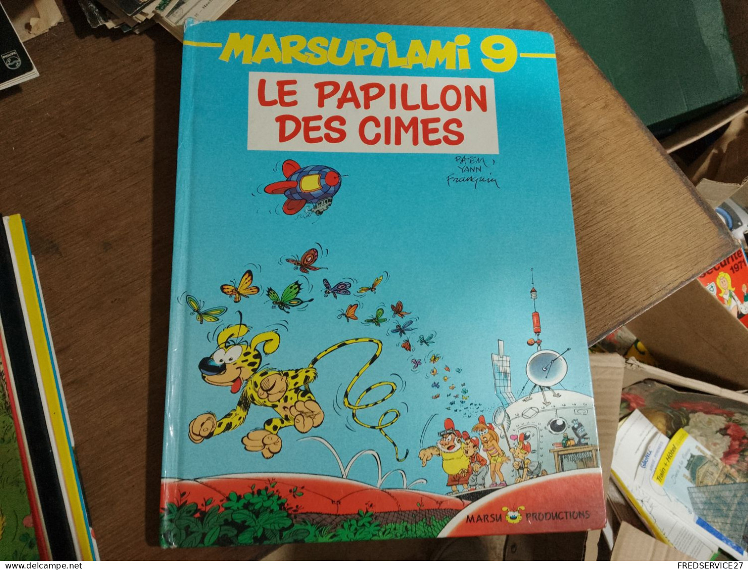 79 //   MARSUPILAMI / LE PAPILLON  DES CIMES / 1994 - Marsupilami