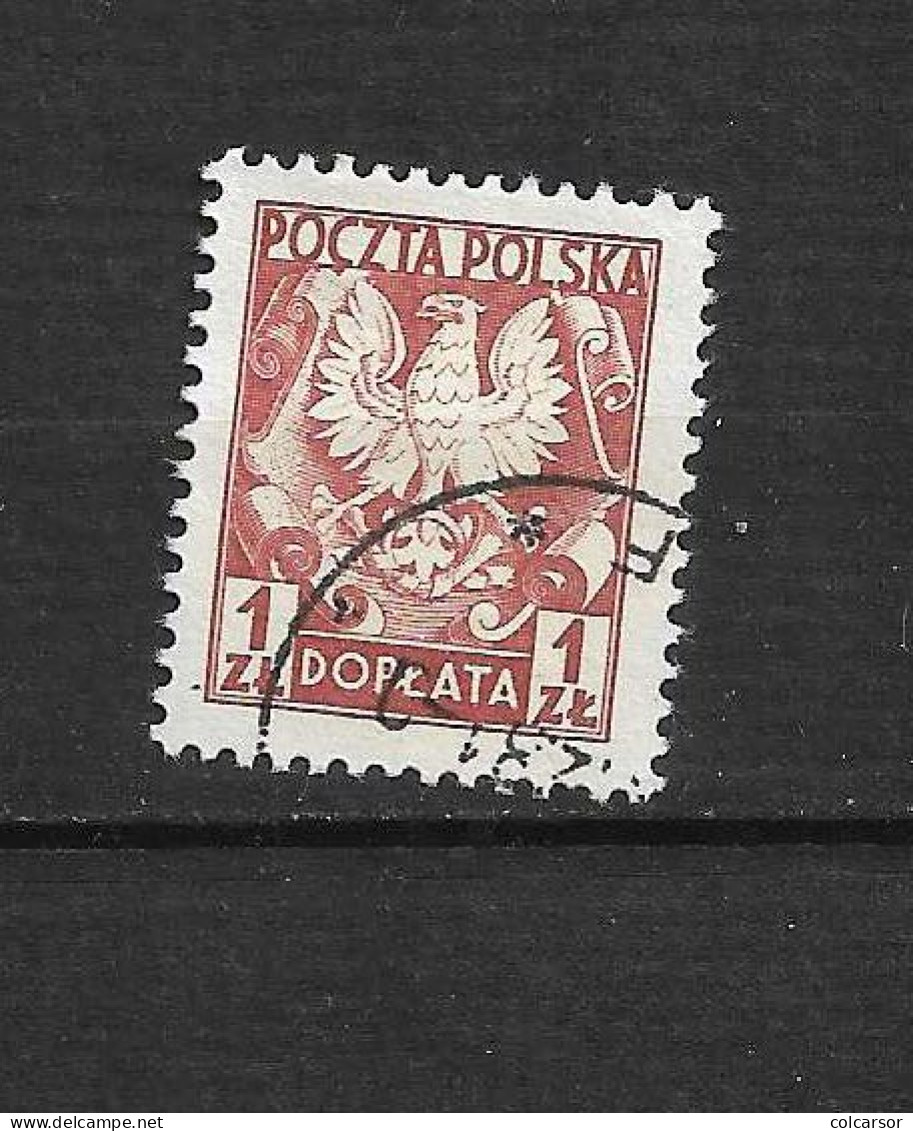 POLOGNE " N°144 " TAXE - Portomarken