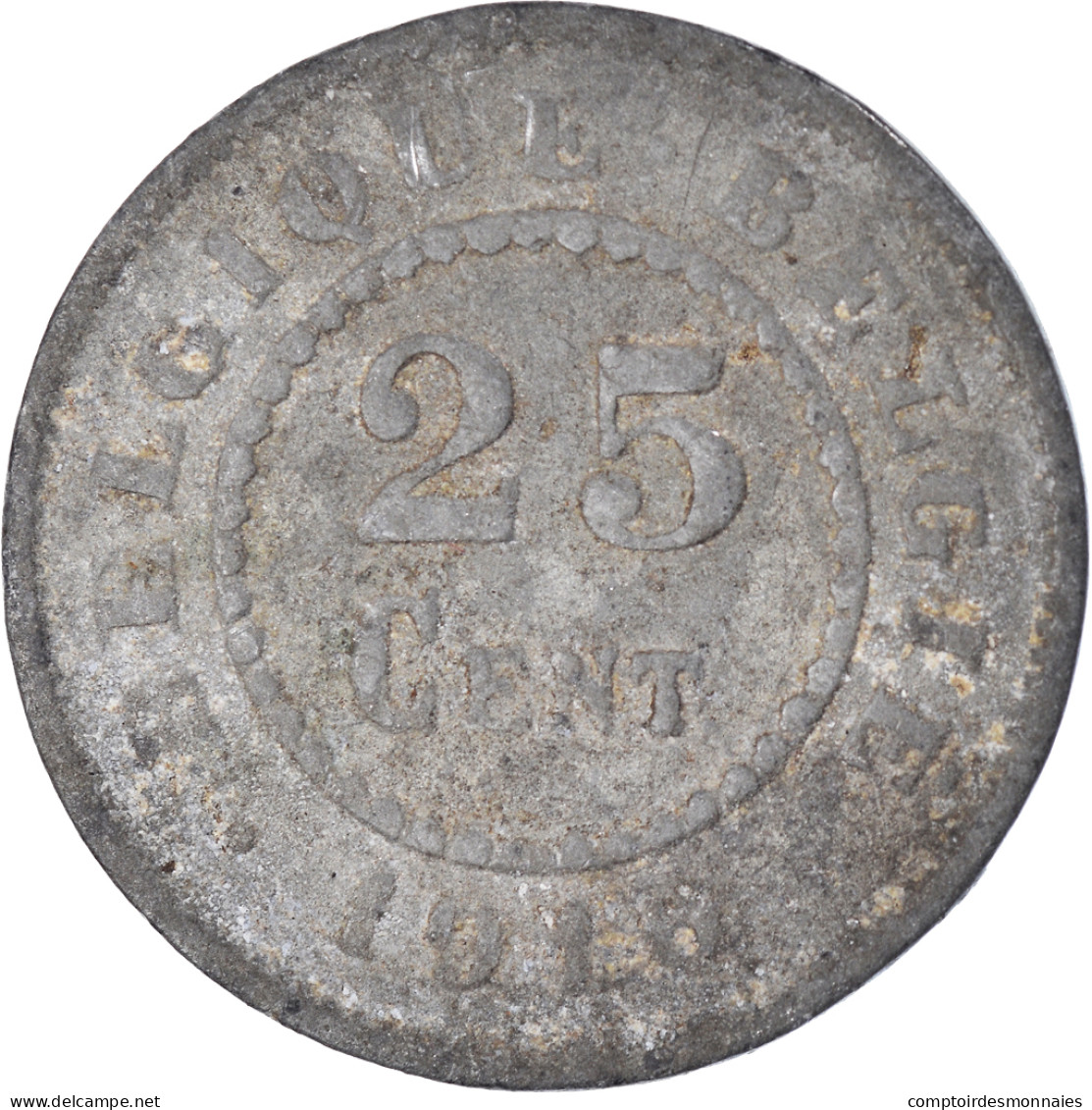 Monnaie, Belgique, 25 Centimes, Undated - 25 Cent