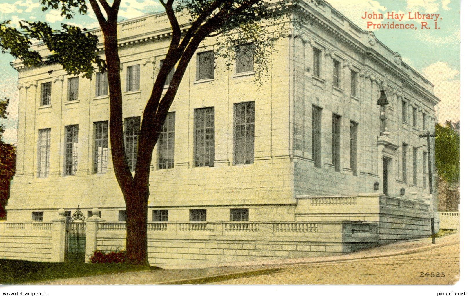 RHODE ISLAND PROVIDENCE JOHN HAY LIBRARY - Providence