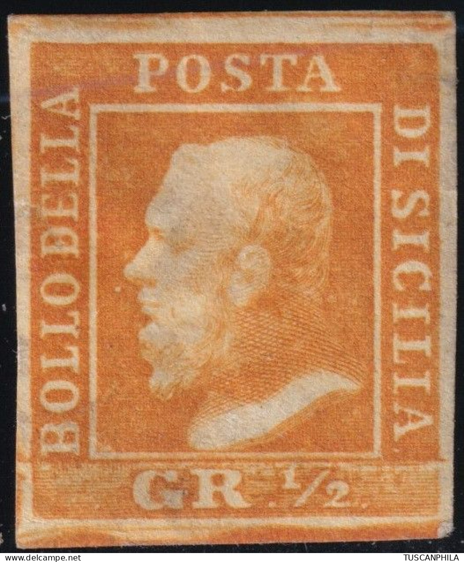 1/2gr. I^ Tav. Arancio PA Pos.45 Sass 1 MLh* - Sicily