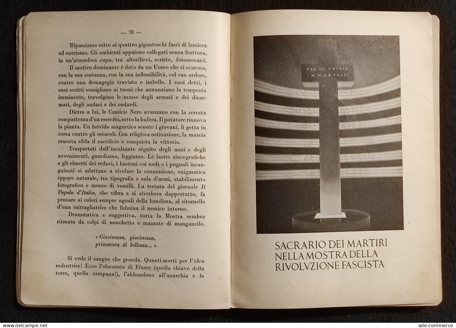 Amor Di Patria - Libreria Dello Stato - Quinta Classe - 1935 - Kinder