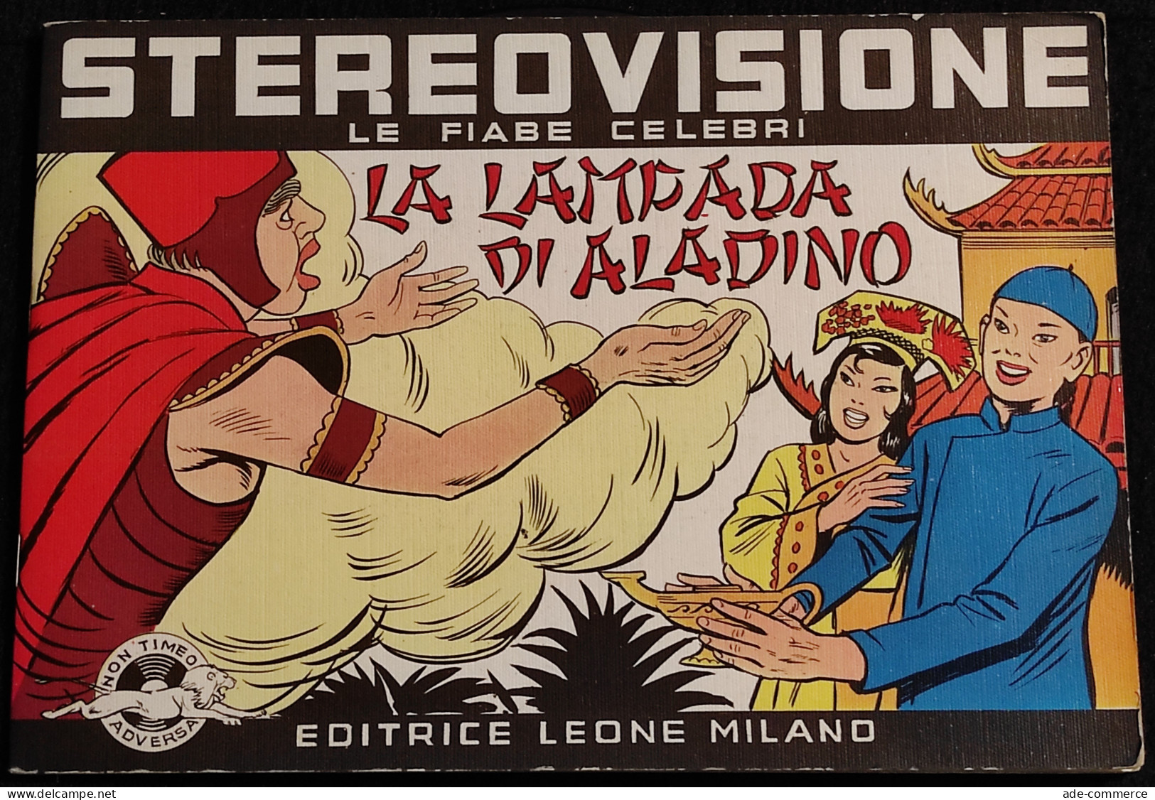 La Lampada Di Aladino - Stereovisione - Ed. Leone - 1968 + Disco - Kinder