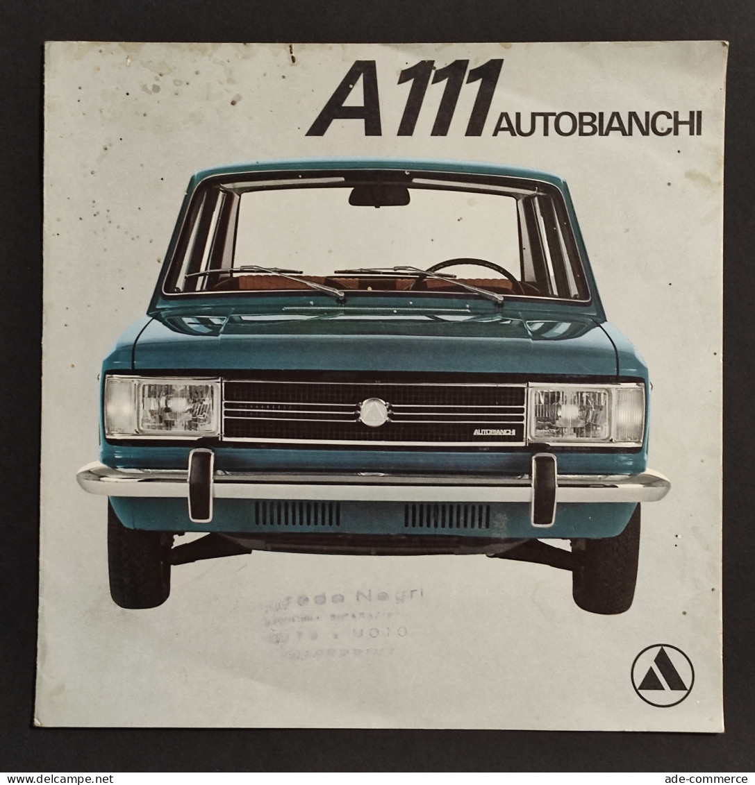 A 111 Autobianchi - Depliant - Engines