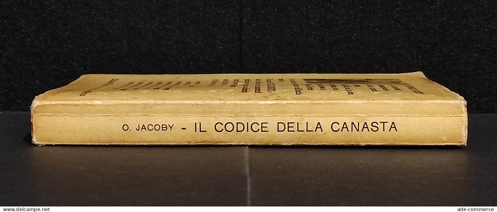 Il Codice Della Canasta - Oswald Jacoby - Ed. Riunite - 1950 - Manuels Pour Collectionneurs