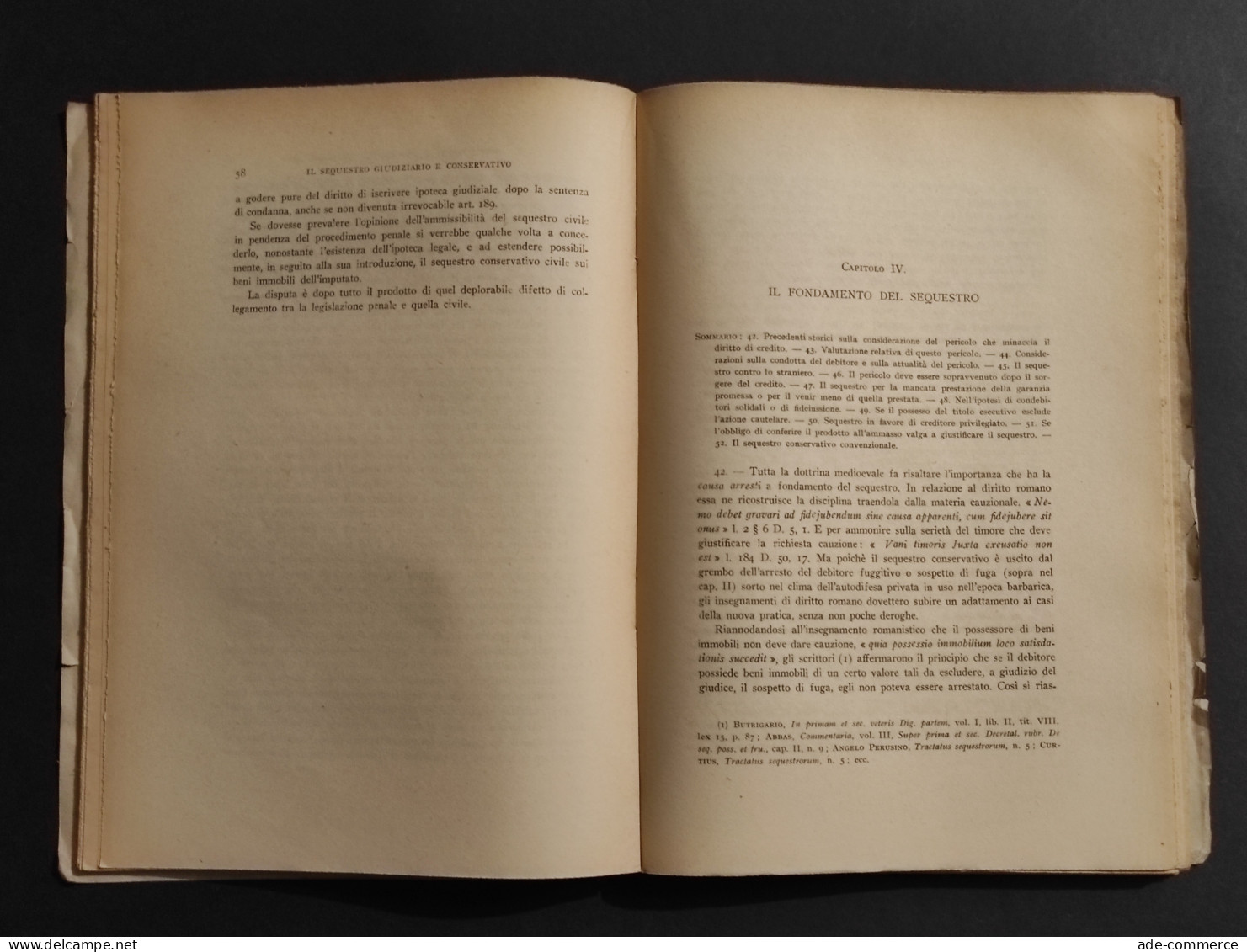 Il Sequestro Giudiziario E Conservativo - A. Coniglio - Ed. Giuffrè - 1949 - Society, Politics & Economy