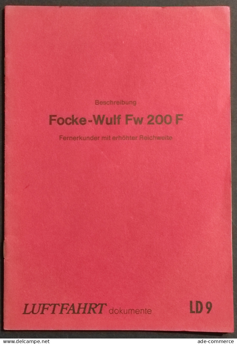 Beschreibung Focke-Wulf Fw 200 F - Luftfarth Dokumente LD9 - Moteurs