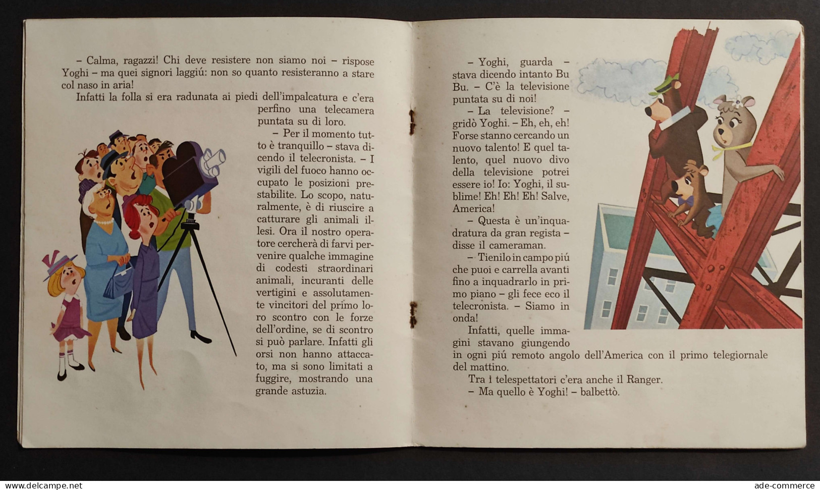 Tre Orsi In Città - Hanna-Barbera - Ed. Mondadori - 1971 I Ed. - Kids