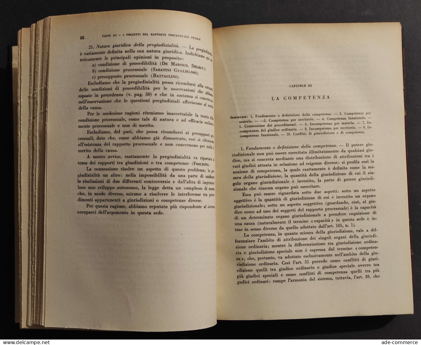 Lineamenti Di Diritto Processuale Penale - G. Leone - Ed. Jovene - 1954 - Society, Politics & Economy