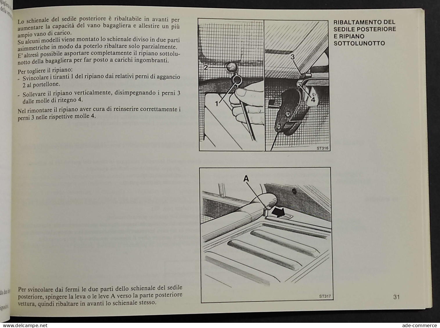 Alfa Romeo Libretto Uso E Manutenzione - Alfa 33 - 1985 - Engines