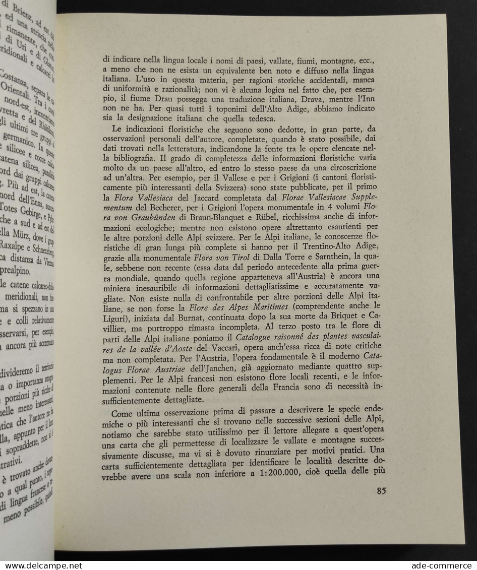 I Fiori Delle Alpi - F. Rasetti - 1980 - Gardening