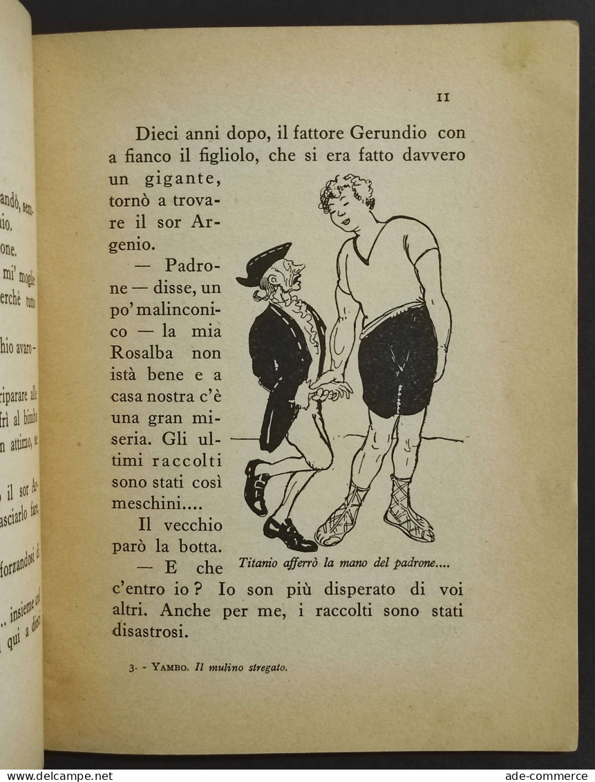 Il Mulino Stregato - Yambo - Ed. Vallecchi - 1941 - Kinder