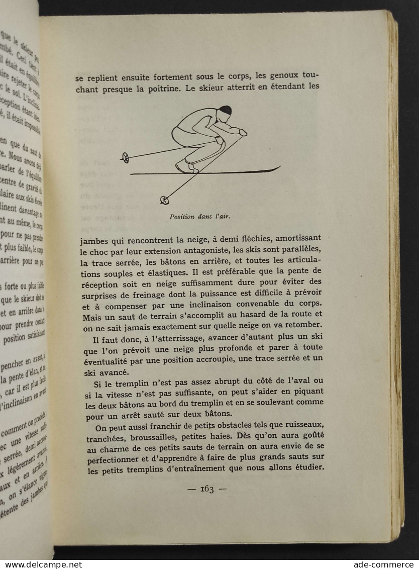 Le Ski Par La Technique Moderne - D.F. Hallberg - Ed. Arthaud - 1936 - Deportes