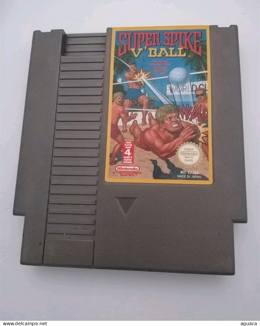 SUPER SPIKE V'BALL - ORIGINAL - NINTENDO NES PAL B FRA - Nintendo (NES)