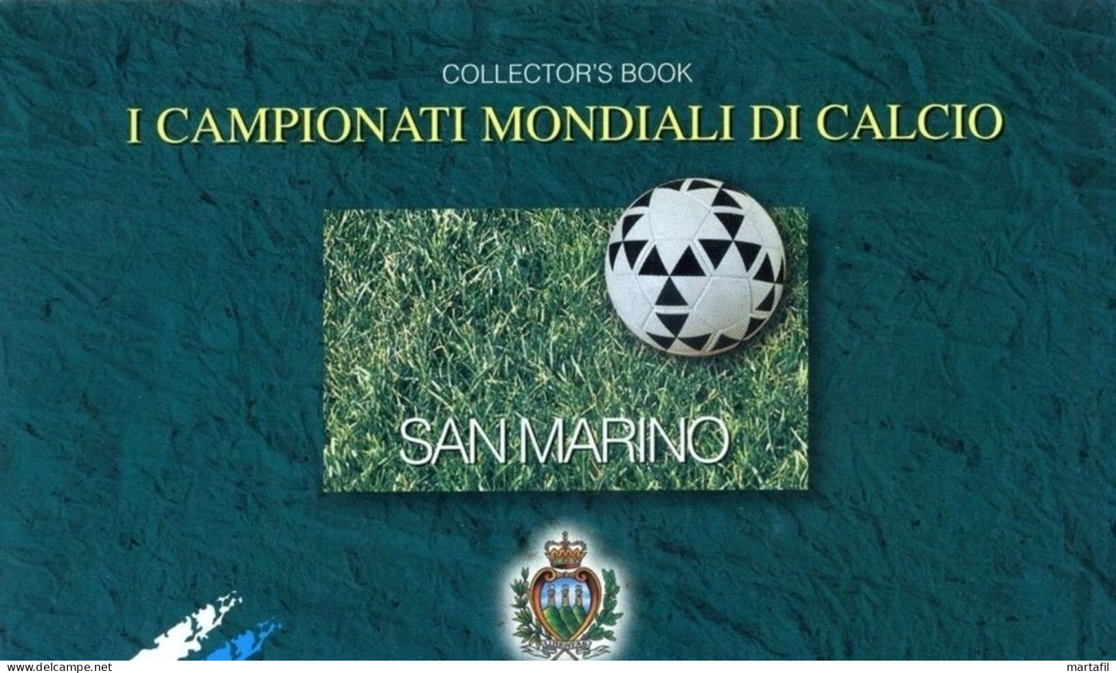 1998 SAN MARINO SET MNH ** Football, Calcio - Libretto Booklet Campionati Di Calcio - 1998 – France