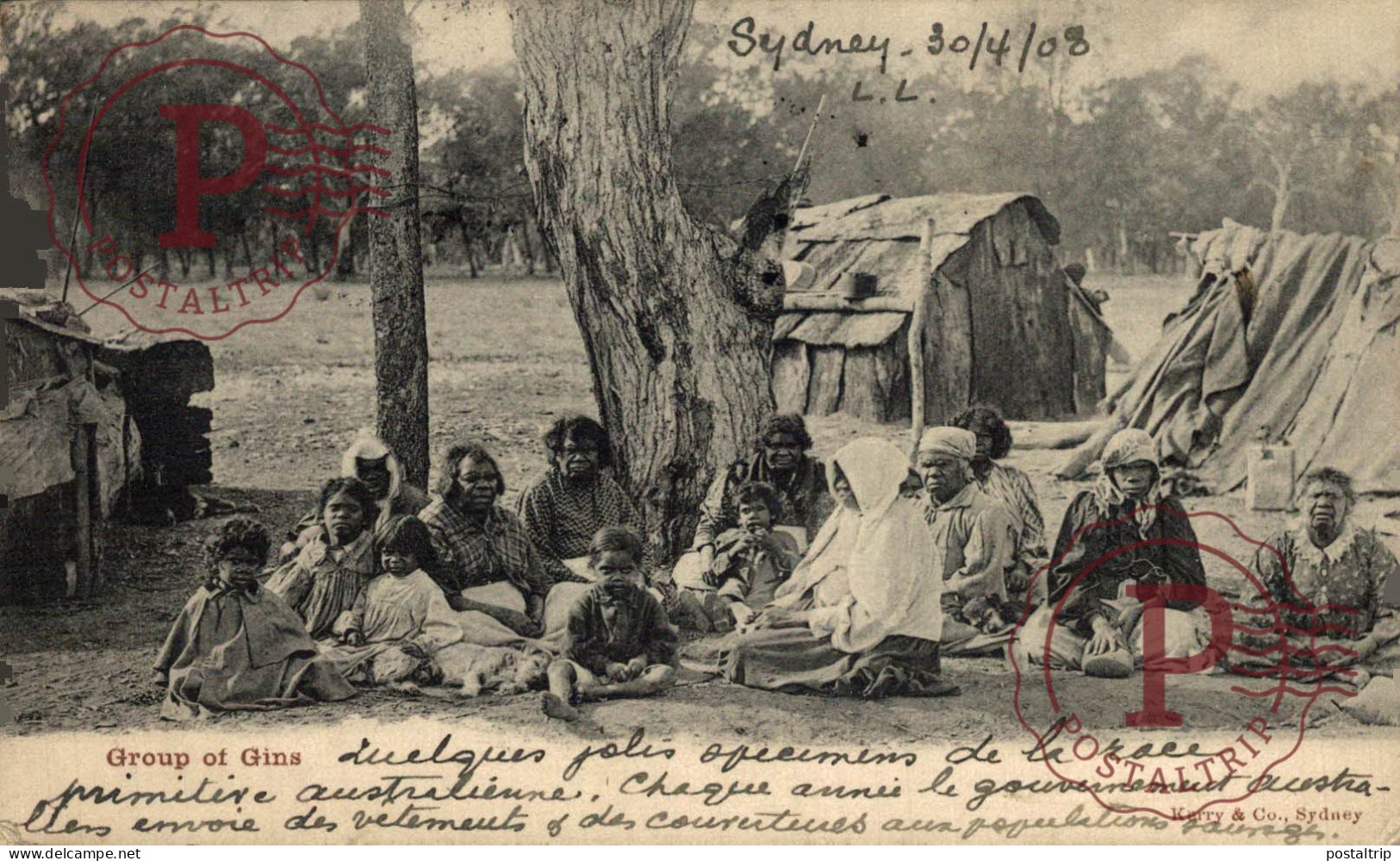 AUSTRALIA. GROUP OF GINS. 1908 - Aborigines