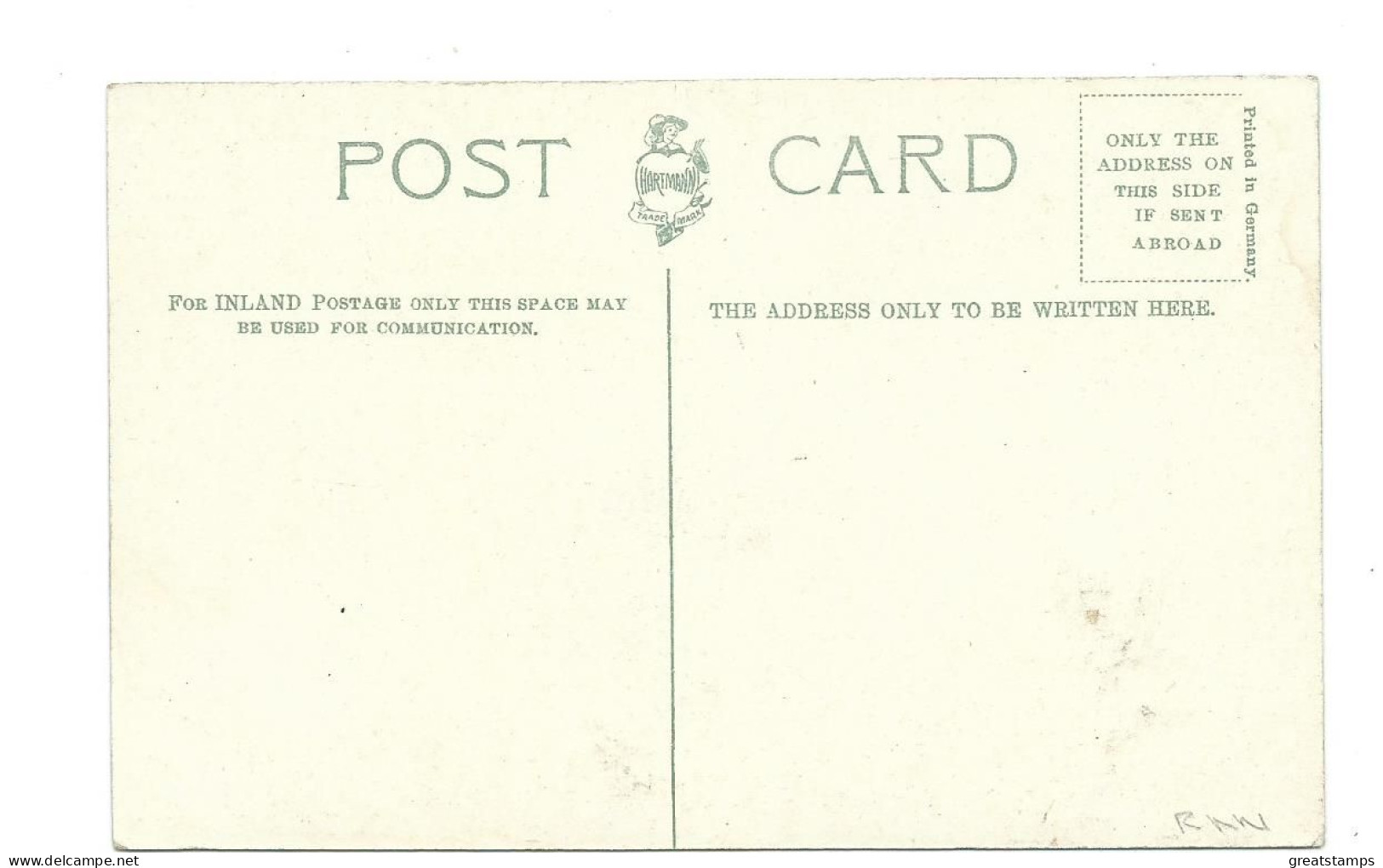 Leicestershire Postcard Loughborough  Leicester Rd  Unused Hartmann - Autres & Non Classés