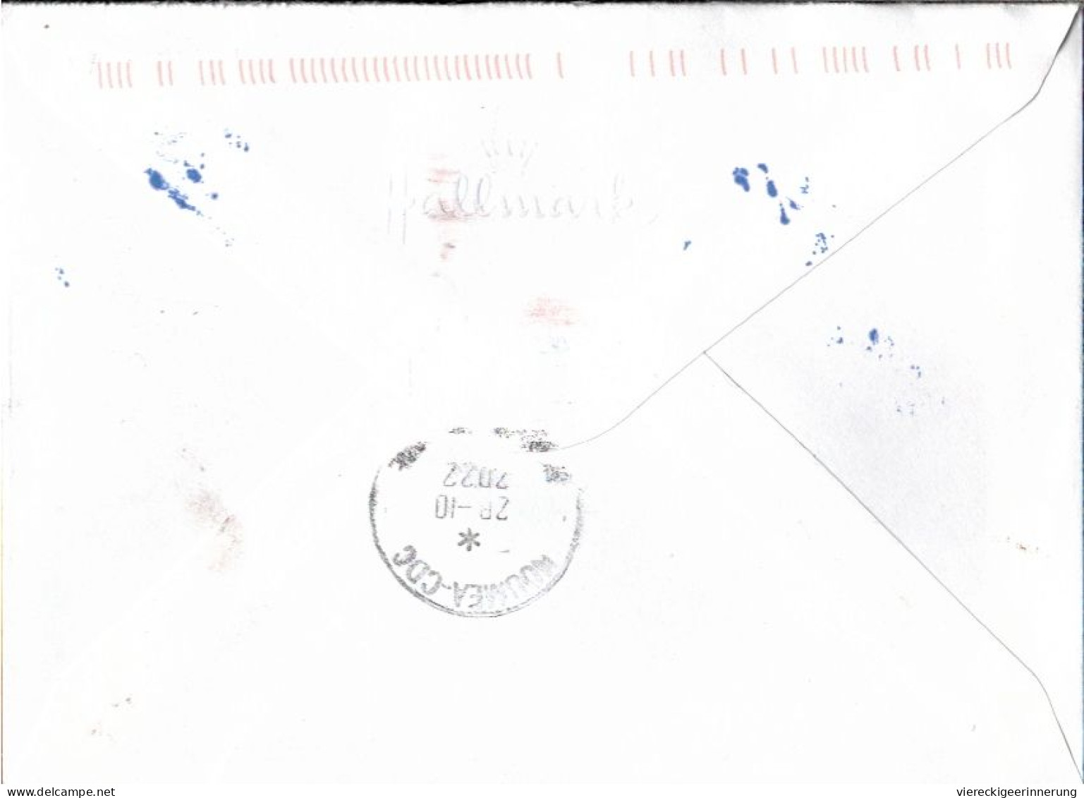 ! 2022 Lettre, Luftpost Brief Von Bad Oldesloe Nach Neukaledonien, Nouvelle Caledonie, Noumea, Airmail Cover - Storia Postale