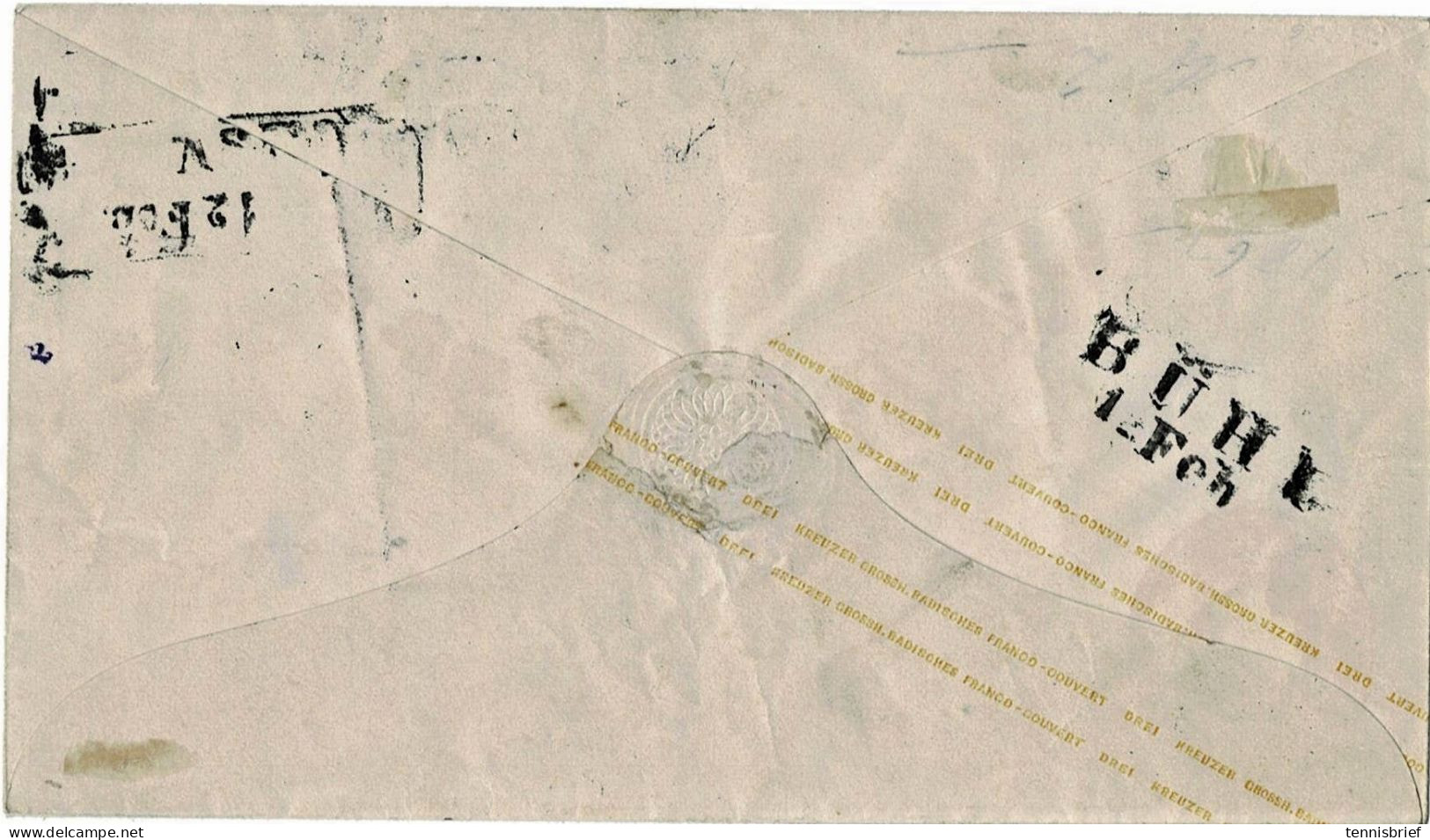 3 Kr. GA, Nr. Stp. A. GA, R !,  # A 7151 - Postal  Stationery