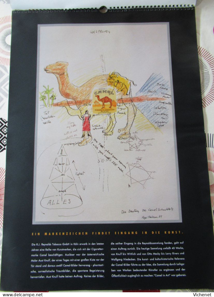 Camel Art - 1993 - 60 X 40cm - Big : 1991-00