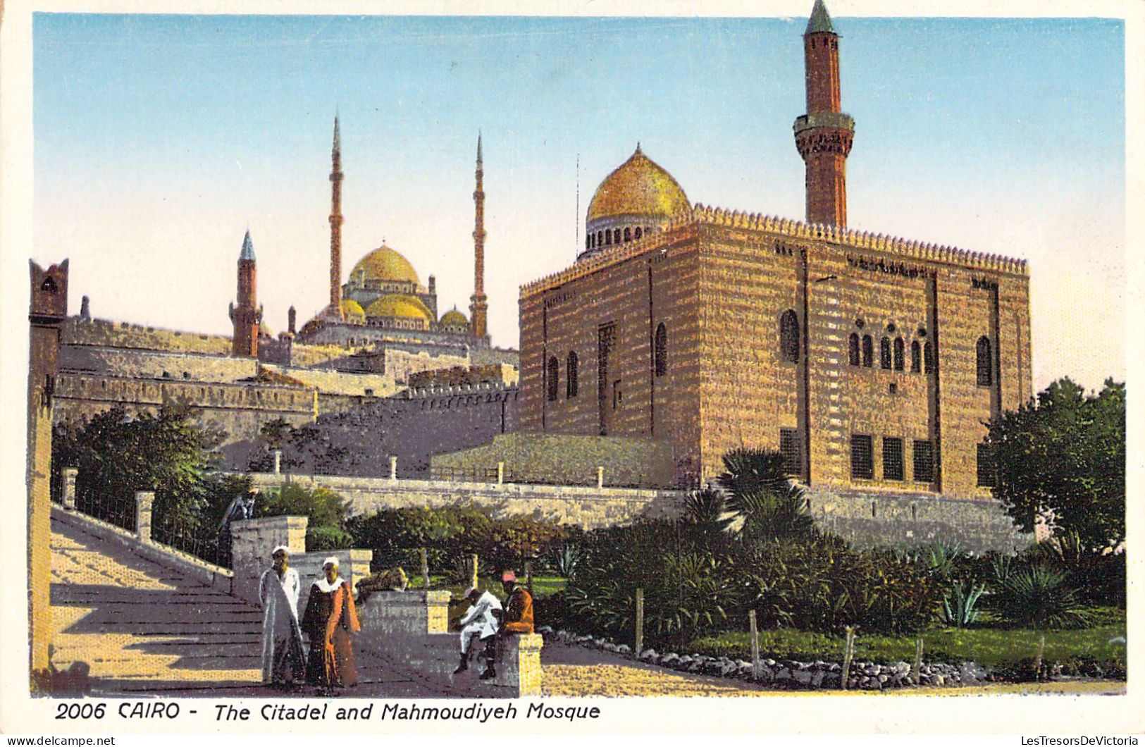 EGYPTE - CAIRO - The Citadel And Mahmoudiyeh Mosque - Carte Postale Ancienne - Kairo