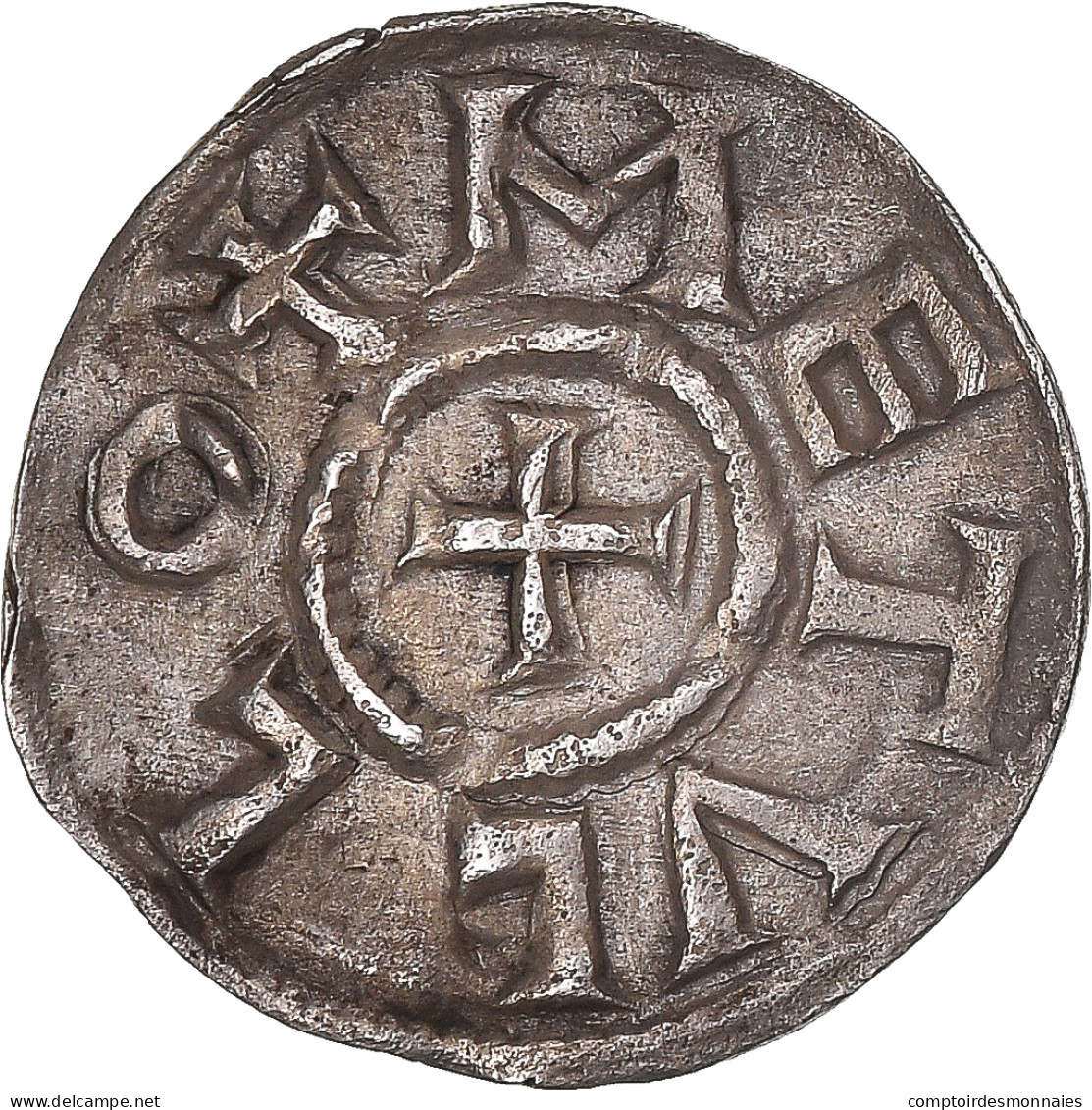 Monnaie, France, Charles Le Chauve, Obole, 840-877, Melle, SUP, Argent - Andere & Zonder Classificatie