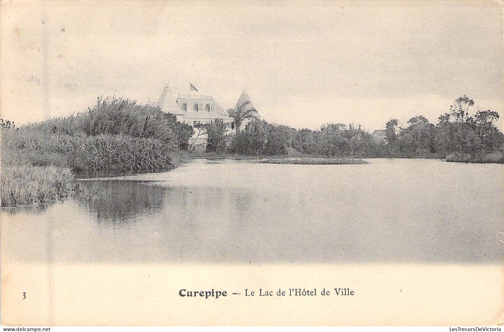 MAURICE - Curepipe - Le Lac De L'Hôtel De Ville - Carte Postale Ancienne - Mauritius