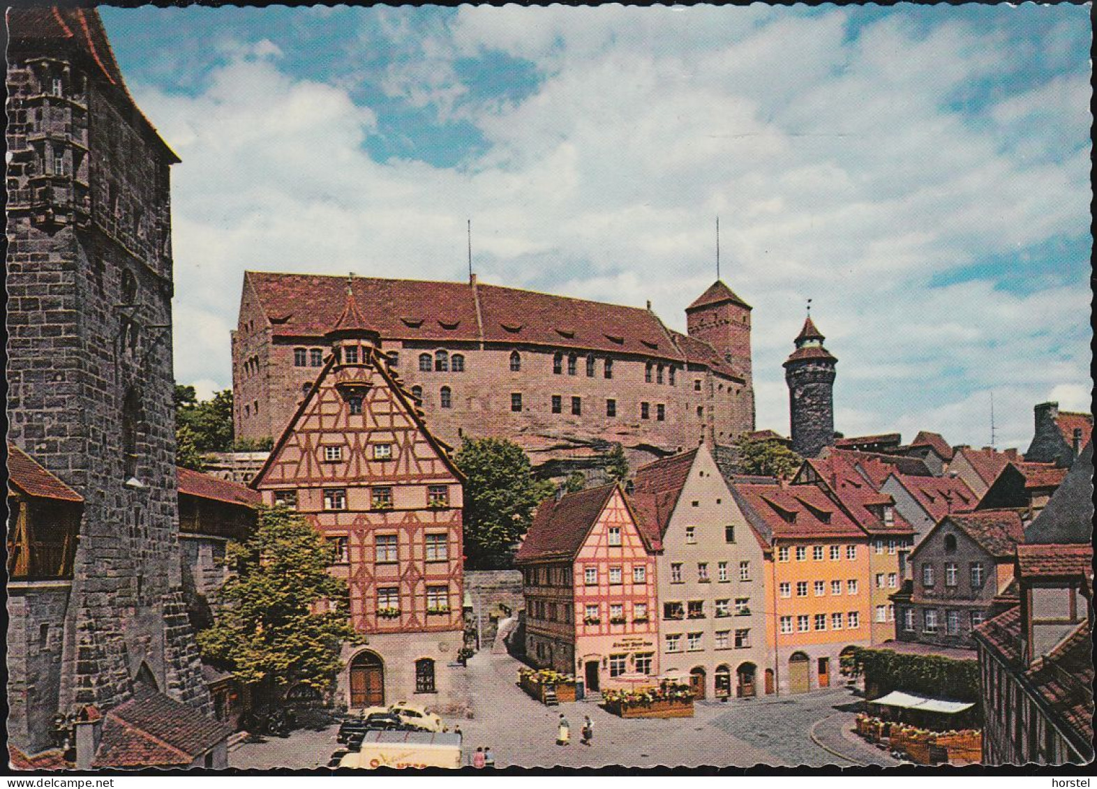 D-90403 Nürnberg - Burg - Fachwerkhäuser - Cars - BMW - LKW - Cham