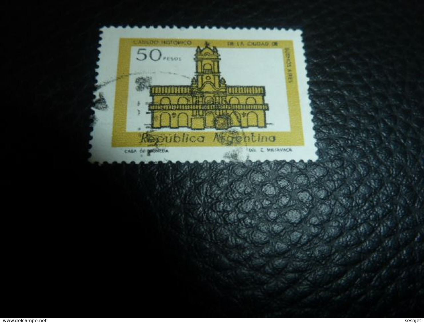 Republica Argentina - Monument Historique - 50 Pesos - Yt 1147 - Bistre Et Noir - Oblitéré - Année 1978 - - Used Stamps