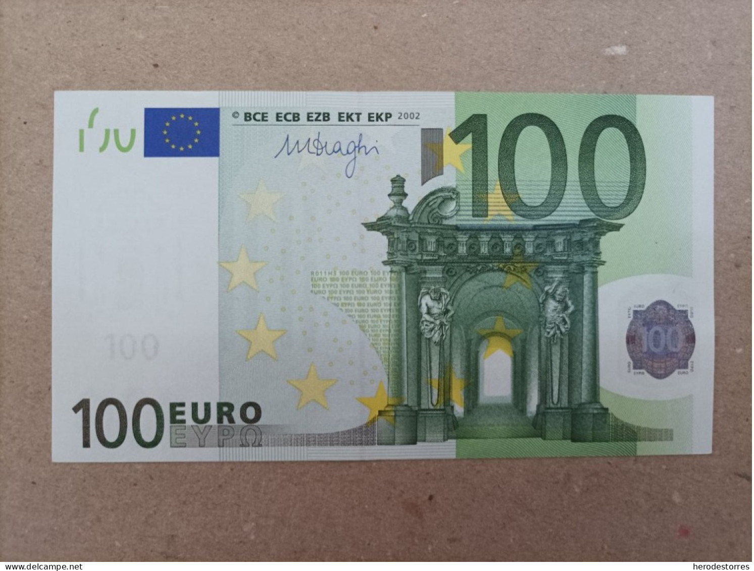 100 EURO ALEMANIA(X) R011, DRAGHI, UNCIRCULATED - 100 Euro