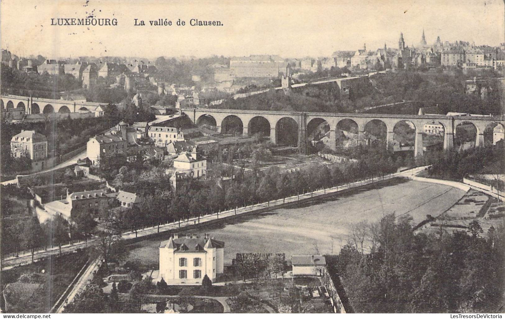 LUXEMBOURG - La Vallée De Clausen - Carte Postale Ancienne - Echternach