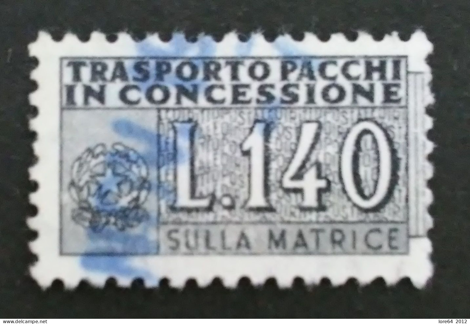 ITALIA 1960 - N° Catalogo Unificato 14 Sezione Di Sinistra - Consigned Parcels