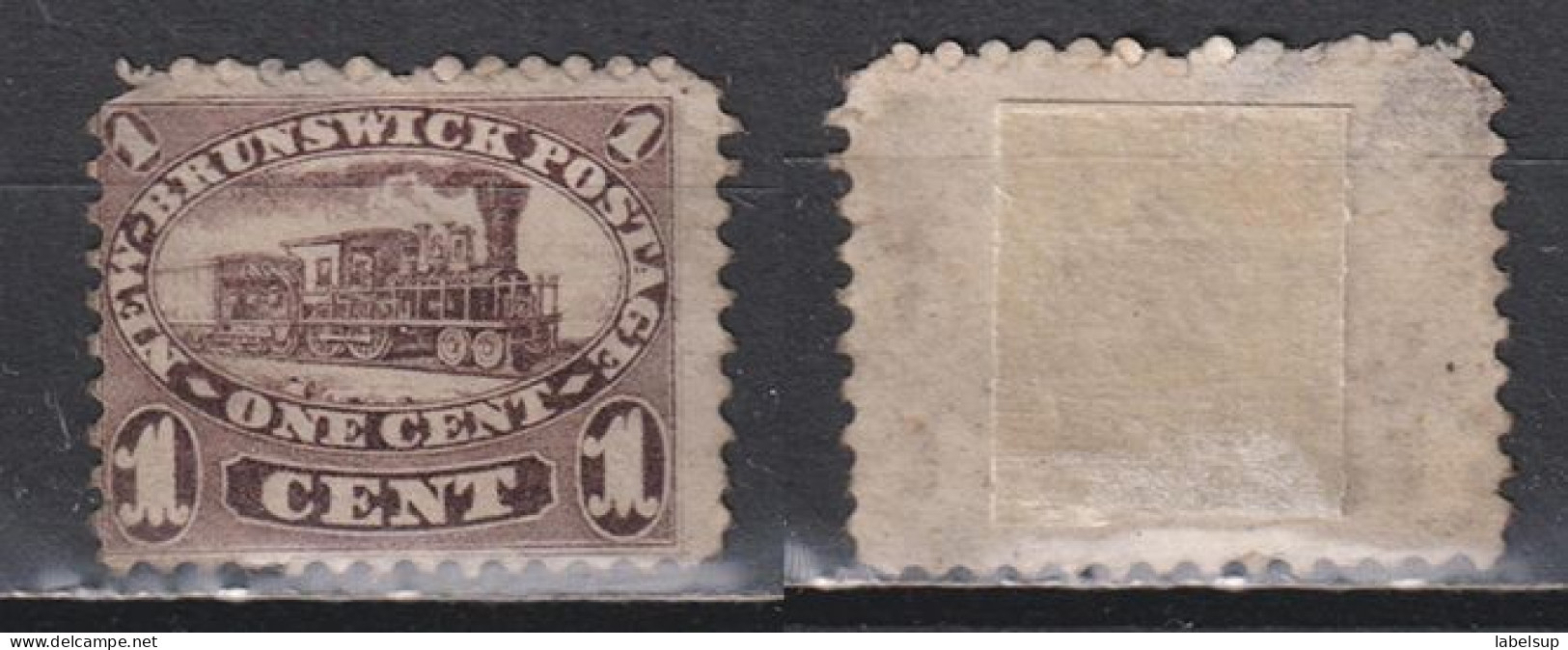 Timbre Neuf* De New Brunswick De 1860 N°5 MH - Ungebraucht