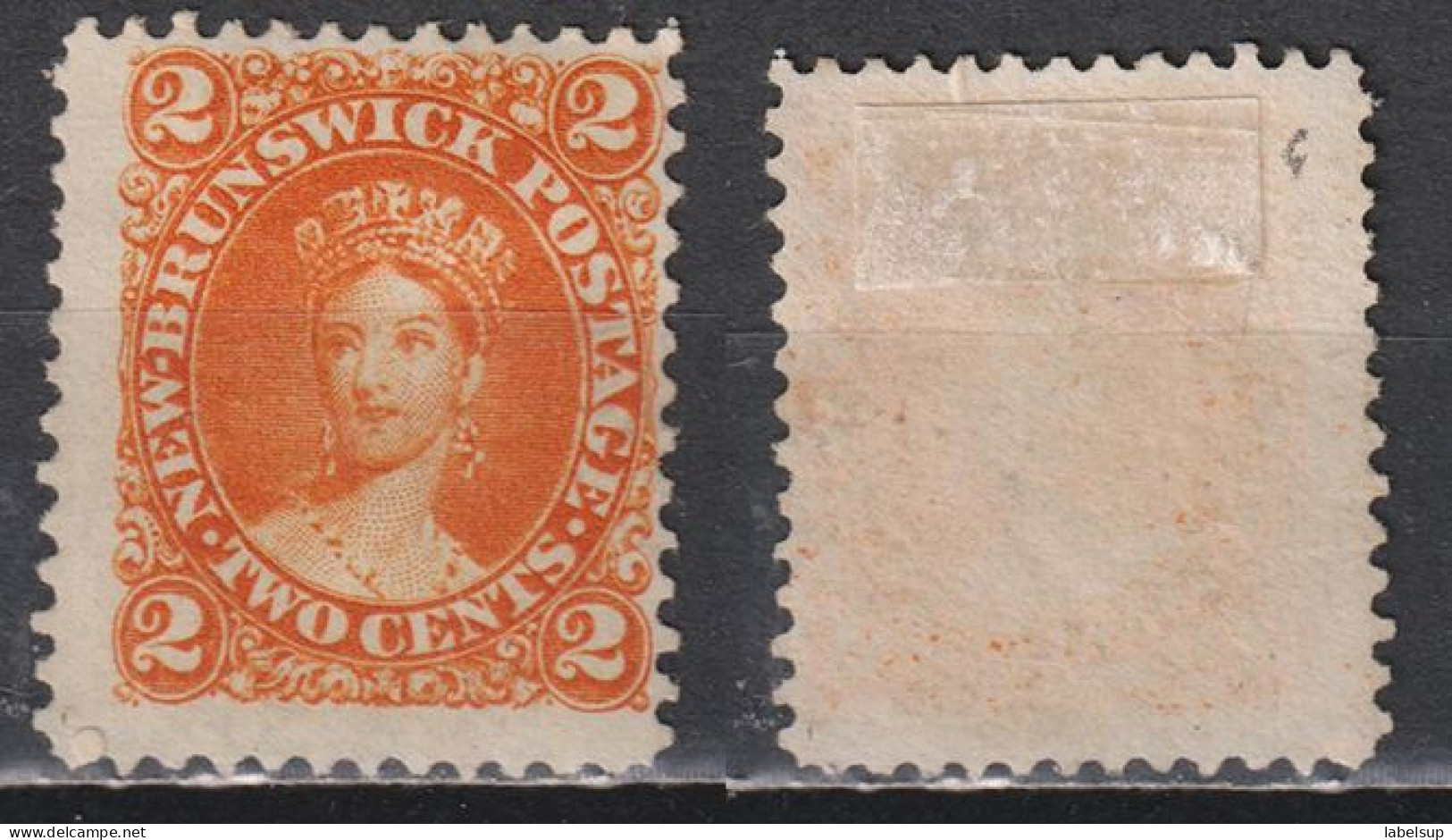 Timbre Neuf* De New Brunswick De 1860 N°7 MH - Unused Stamps