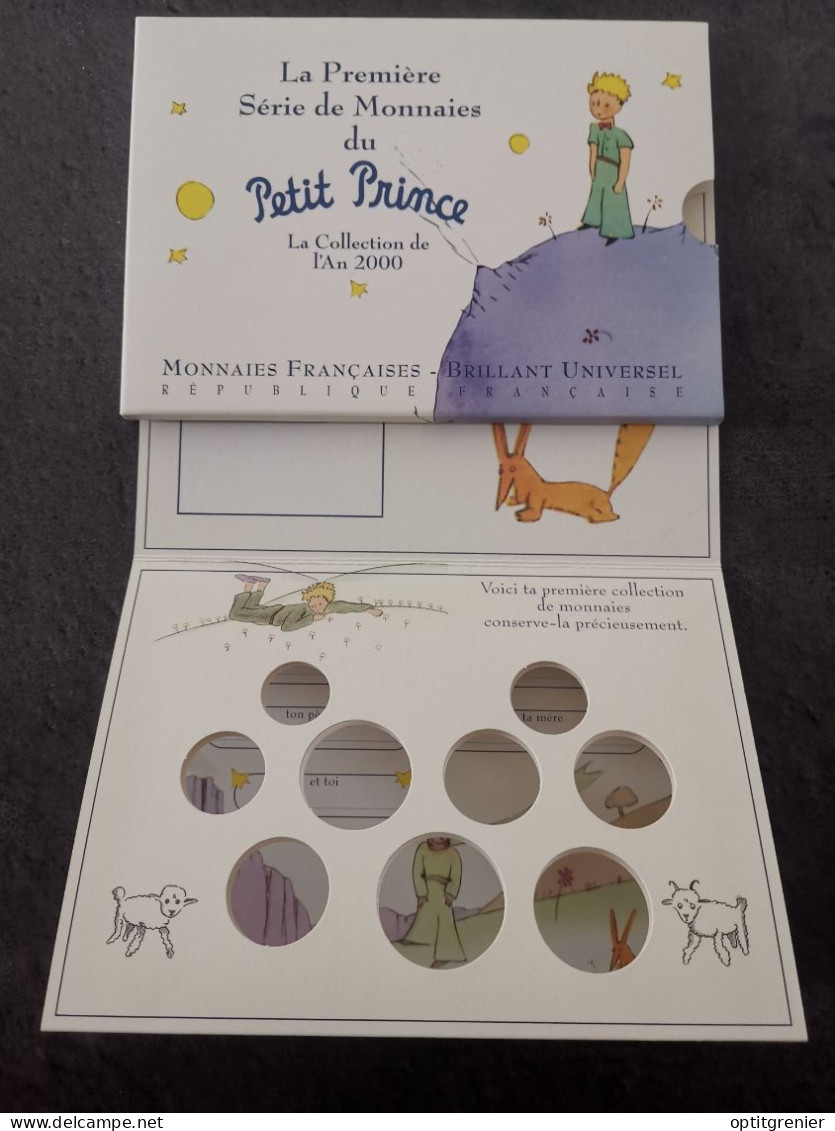 VIDE EMPTY / COFFRET BU VIDE FRANCS 2000 LE PETIT PRINCE FRANCE - Other & Unclassified