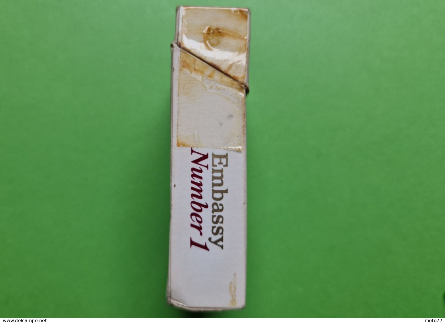 Ancien PAQUET De CIGARETTES Vide - EMBASSY NUMBER 1 - Vers 1980 - Empty Cigarettes Boxes