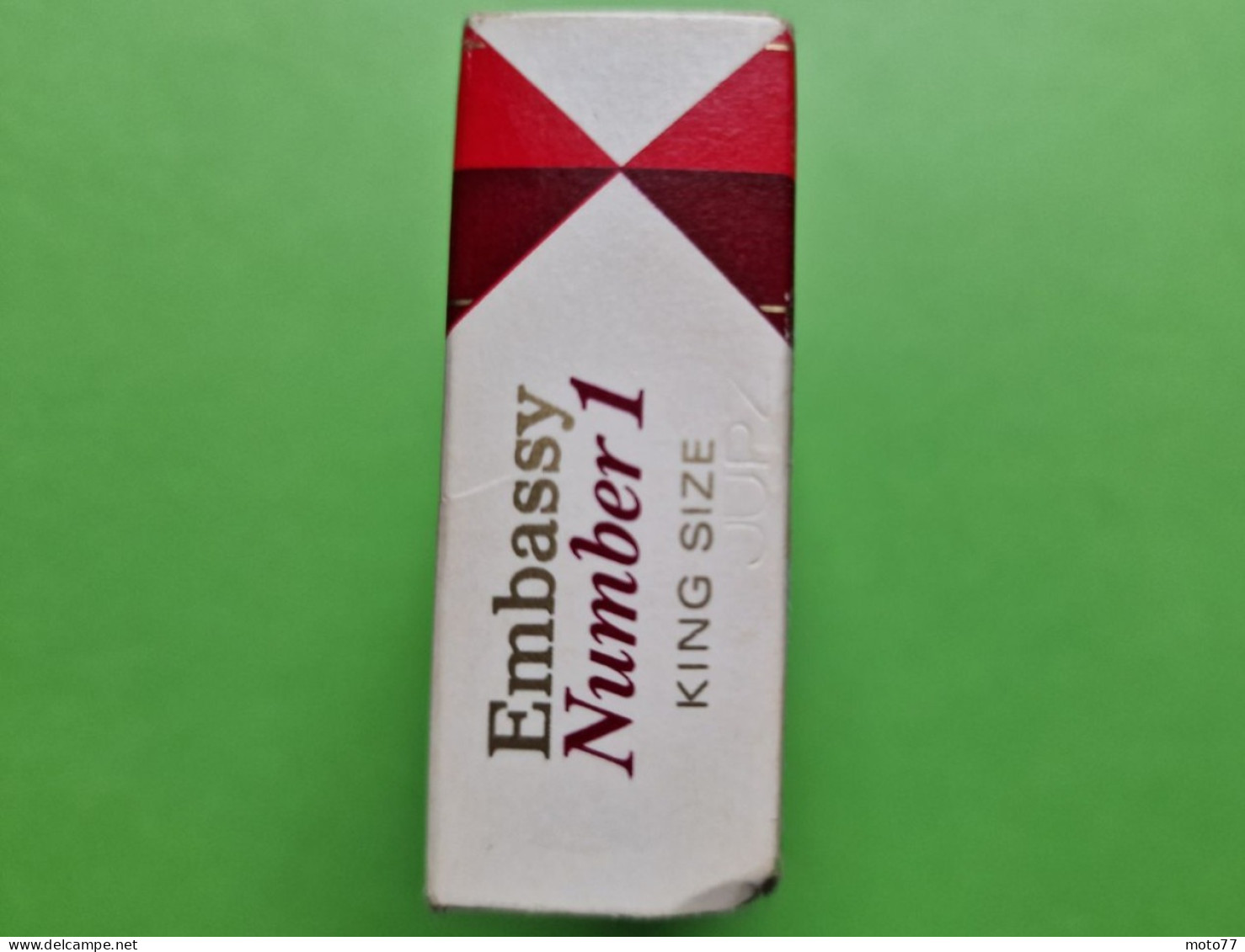 Ancien PAQUET De CIGARETTES Vide - EMBASSY NUMBER 1 - Vers 1980 - Empty Cigarettes Boxes