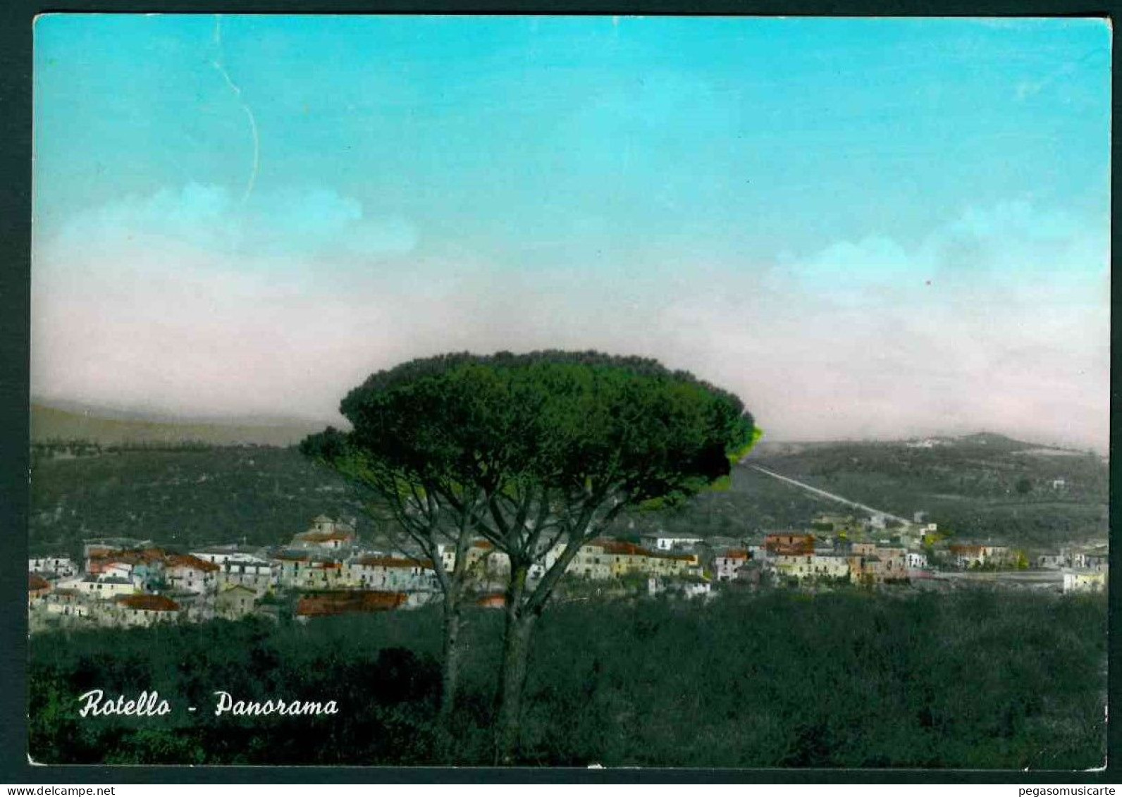 CLZ031 - ROTELLO PANORAMA - CAMPOBASSO - 1957 - Other & Unclassified