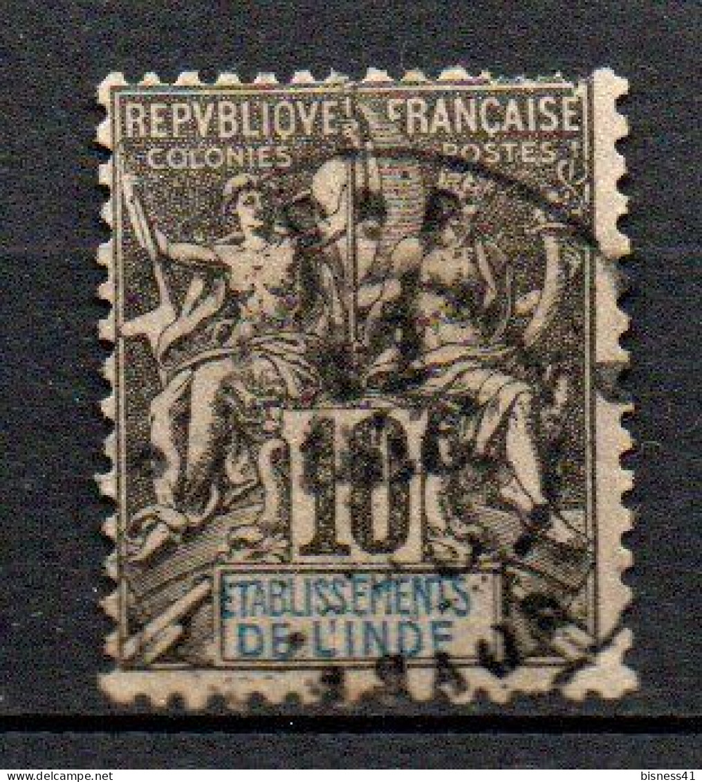 Col33 Colonie Inde N° 5 Oblitéré Cote : 4,00€ - Used Stamps